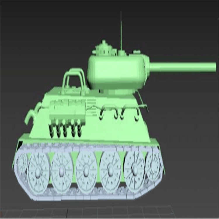洋浦经济开发区充气军用坦克模型
